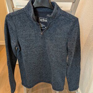 Lot of 2 - Boys Quarter Zip Fleece Sweaters - Size XL